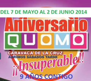 ANIVERSARIO 2014